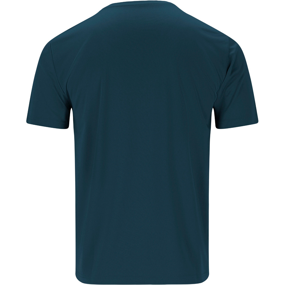 Endurance camiseta técnica manga corta hombre VERNON V2 PERFORMANCE AZUL 05