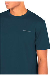 Endurance camiseta técnica manga corta hombre VERNON V2 PERFORMANCE AZUL vista detalle