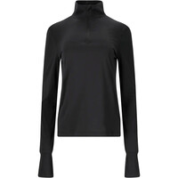Endurance camiseta técnica manga larga mujer CHABA NEGRO 05