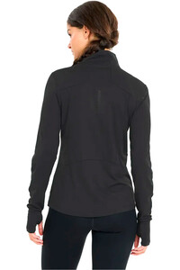 Endurance camiseta técnica manga larga mujer CHABA NEGRO vista trasera