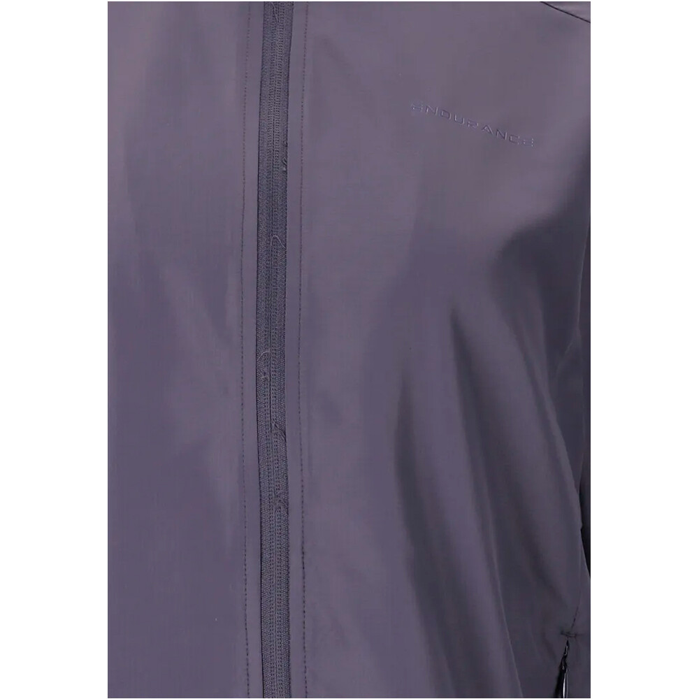 Endurance CHAQUETA RUNNING MUJER SYLEN GRIS 07