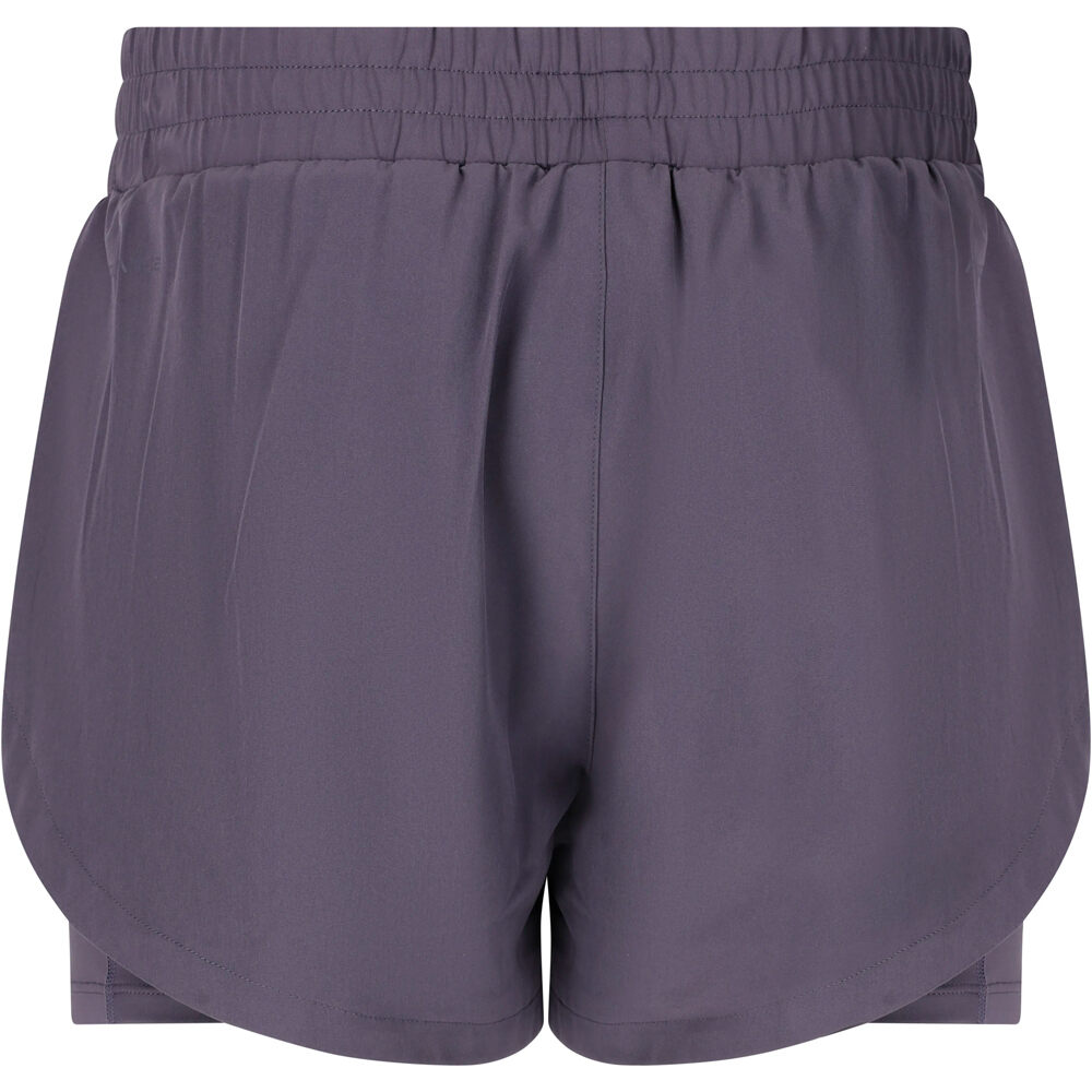 Endurance pantalón running mujer YAROL W 2-IN-1 GRIS 05