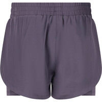 Endurance pantalón running mujer YAROL W 2-IN-1 GRIS 05