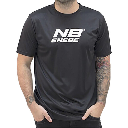 Enebe camiseta tenis manga corta hombre ZIRCON NEGRO