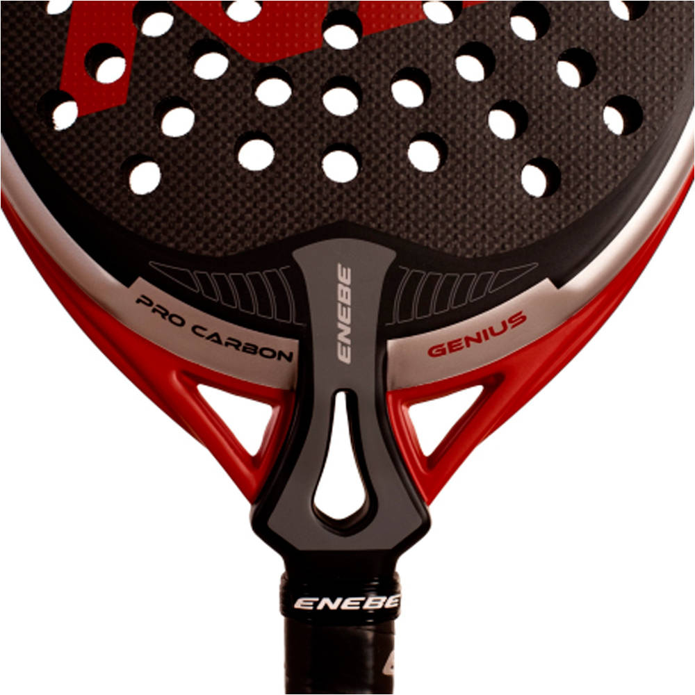 Enebe pala pádel adulto GENIUS ROJO 02