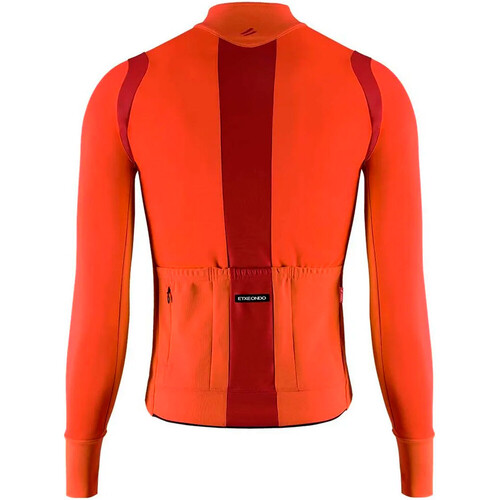 Etxeondo cortavientos ciclismo hombre CHAQUETA ELUR GORE-TEX WINDSTOPPER NARANJA