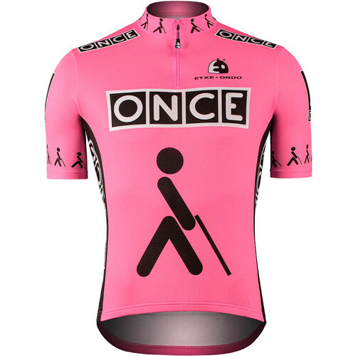 Etxeondo maillot manga corta hombre ONCE ROSA