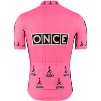 Etxeondo maillot manga corta hombre ONCE ROSA vista trasera