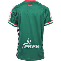 Euskadi camiseta entrenamiento niño FEDERACION VASCA 24/25 PRIMERA EQUIPACION VERDE vista trasera