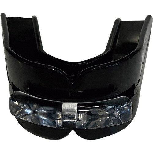 EVERLAST DOUBLE MOUTH GUARD BLACK negro