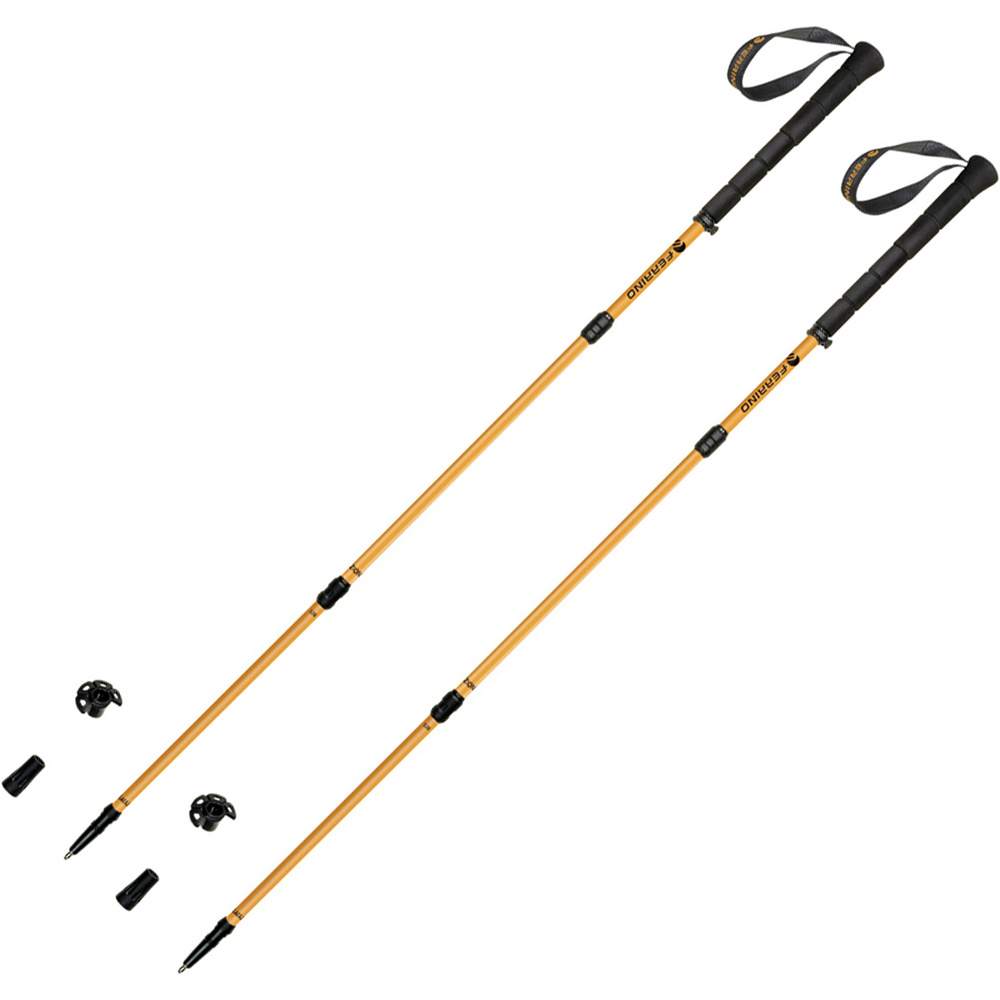Ferrino bastón travesía montaña STICK ZION 3 SECTIONS CM.120 (PAIR)  vista frontal