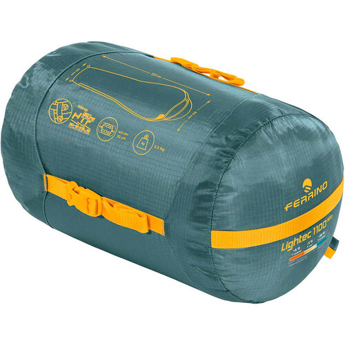 Ferrino saco de dormir LIGHTEC SM 1100 VERDE