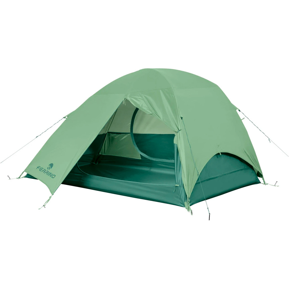 Ferrino tienda campaña TENT NEMESI 3 PRO FR VERDE vista frontal
