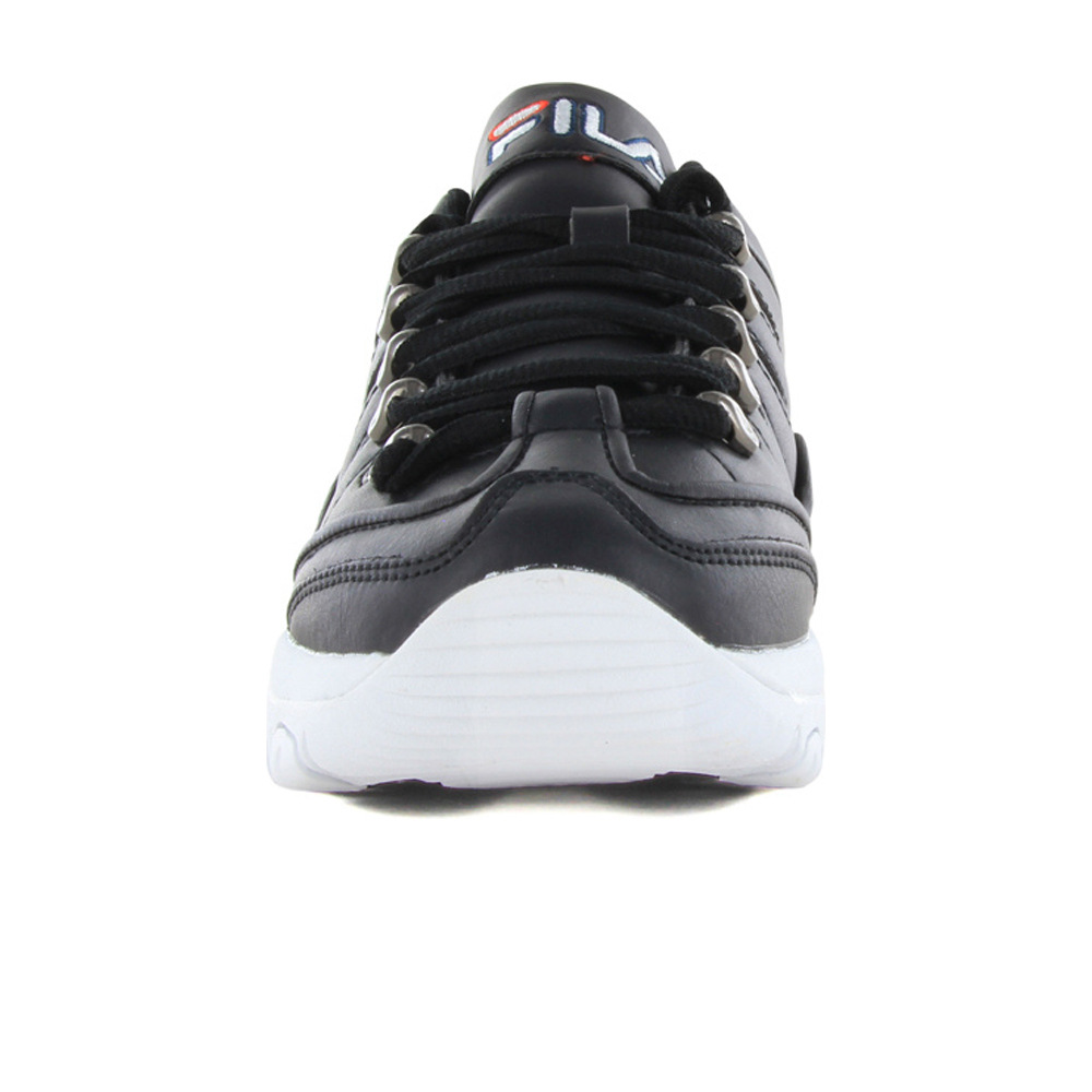 Fila zapatilla moda mujer STRADA HIKER LOW NEGRO lateral interior