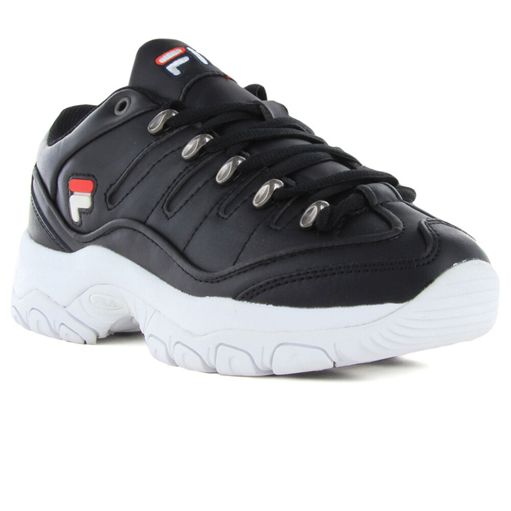 Fila zapatilla moda mujer STRADA HIKER LOW NEGRO vista superior