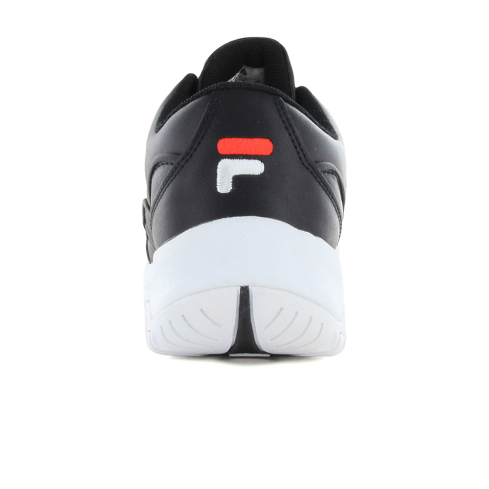 Fila zapatilla moda mujer STRADA HIKER LOW NEGRO vista trasera