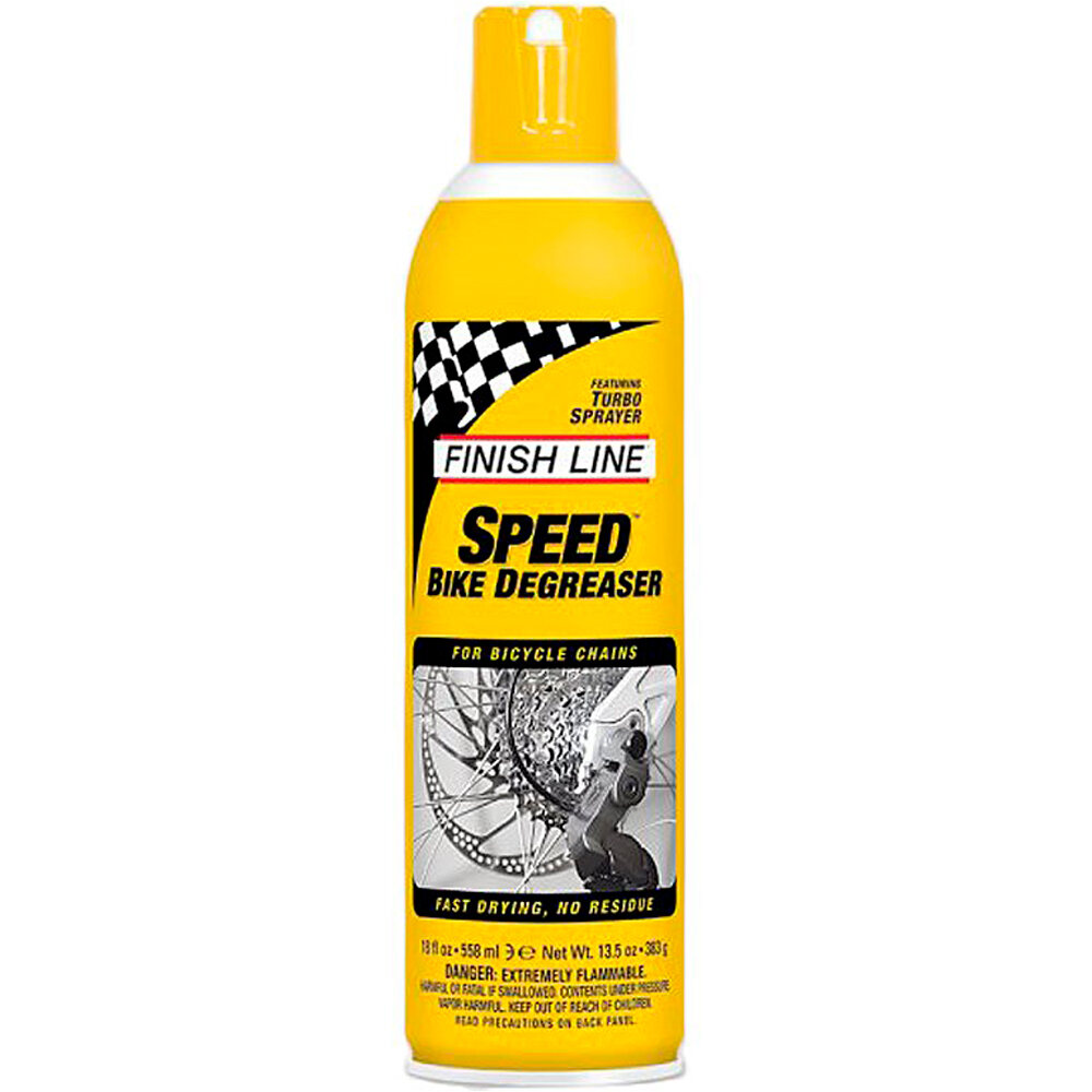 Finish Line aceites y lubricante bicicleta DESENGRASANTE RAPIDO 18 OZ  vista frontal