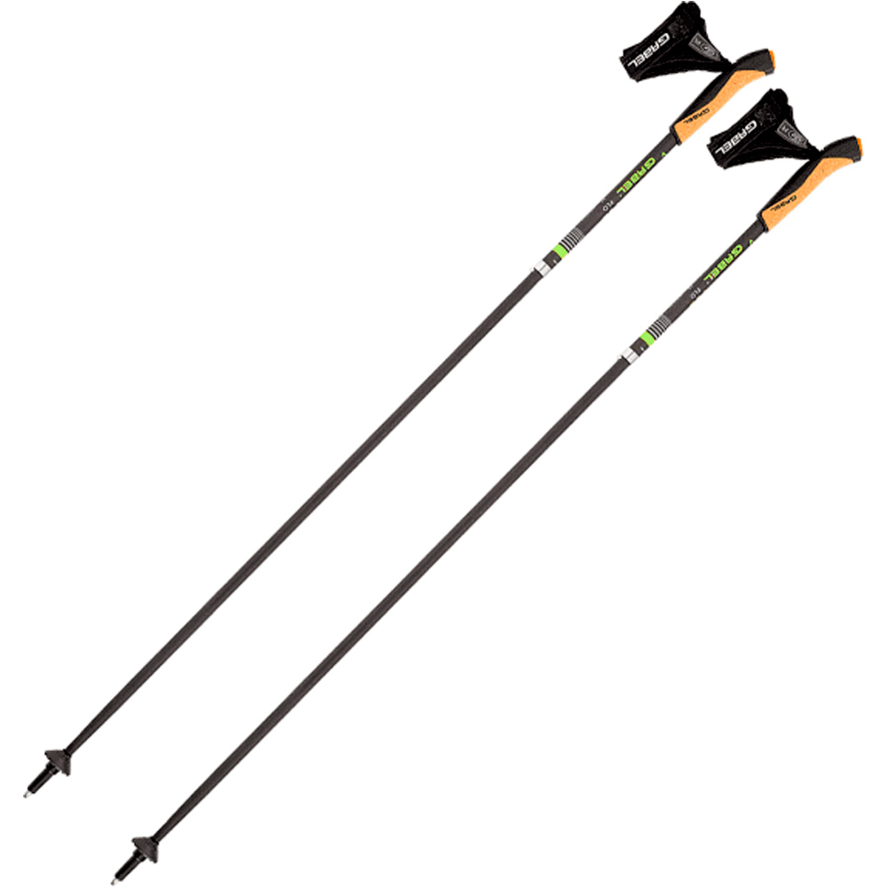Gabel Baston Trail PAR-BASTON FLD CARBON NEGRO vista frontal