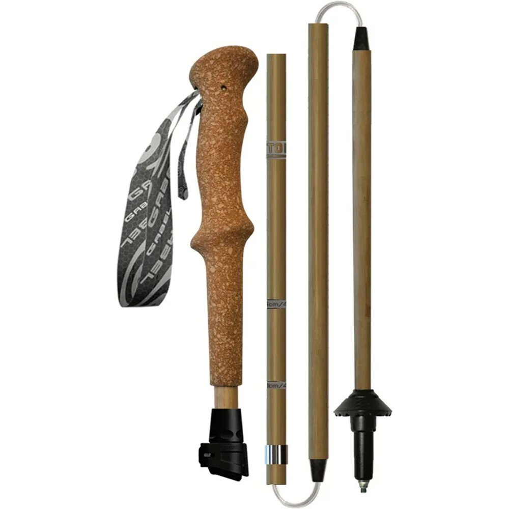 Gabel bastón travesía montaña PAR-BASTON BAMBOO FLASH XTL 116-135 CM  02
