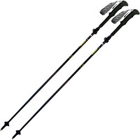 Gabel bastón travesía montaña PAR-BASTON CARBON FEATHER XTS 105-120 CM NEGRO vista frontal