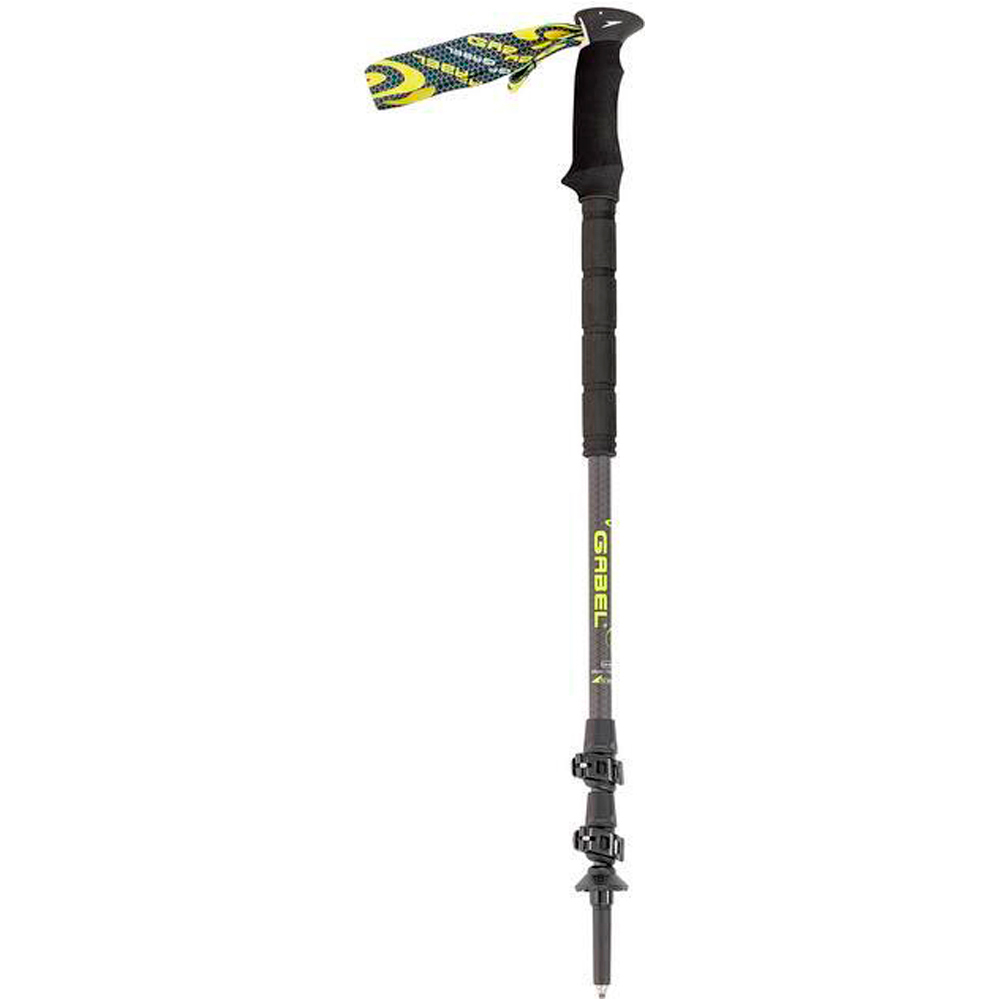Gabel bastón travesía montaña PAR-BASTON CARBON FORCE FLK 66-142 CM NEGRO 01
