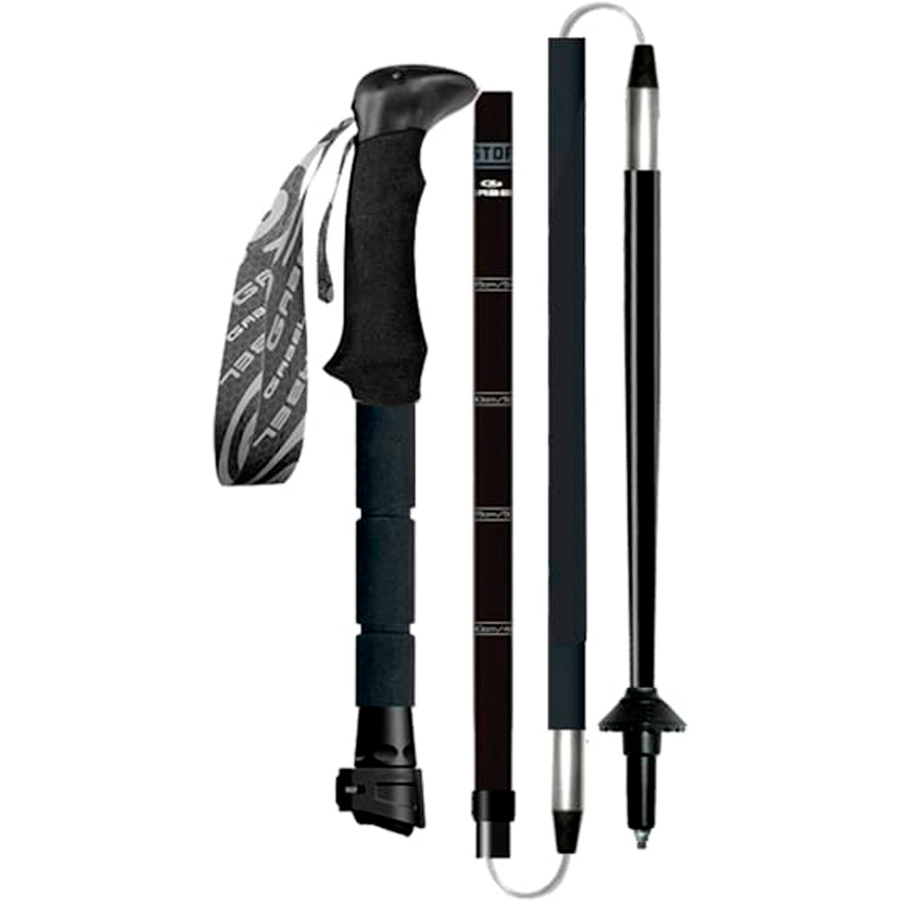 Gabel bastón travesía montaña PAR-BASTON FR-3 EF 110-130 CM NEGRO 01