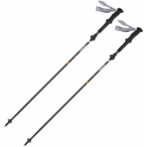 Gabel bastón travesía montaña PAR-BASTON IBEX CARBON XTL 116-135 CM NEGRO