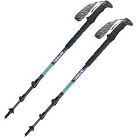 Gabel bastón travesía montaña PAR-BASTON MONT BLANC 4.0 66-141 CM VERDE vista frontal