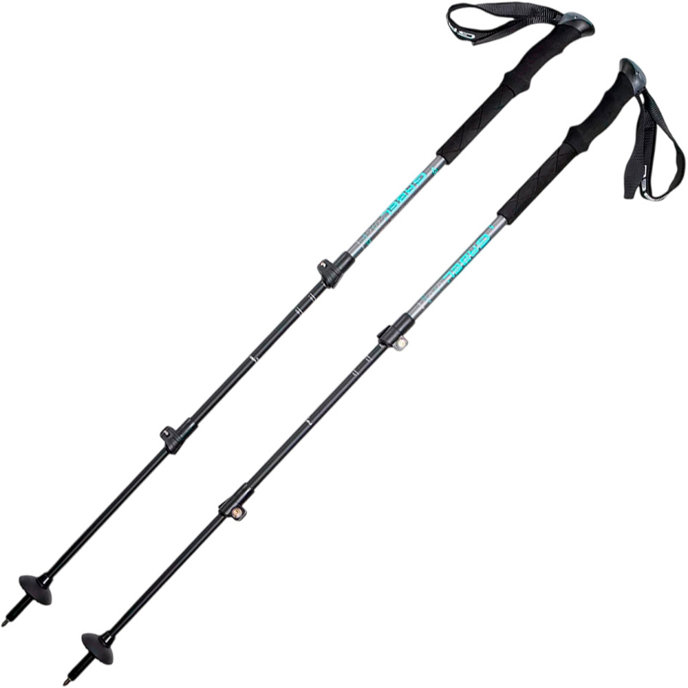 Gabel bastón travesía montaña PAR-BASTON VERTIGO LITE TOUR FL 63-140 CM NEGRO vista frontal