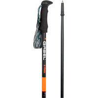 Gabel bastón travesía montaña PAR-BASTON X-TRAIL 61-135 CM NARANJA 02