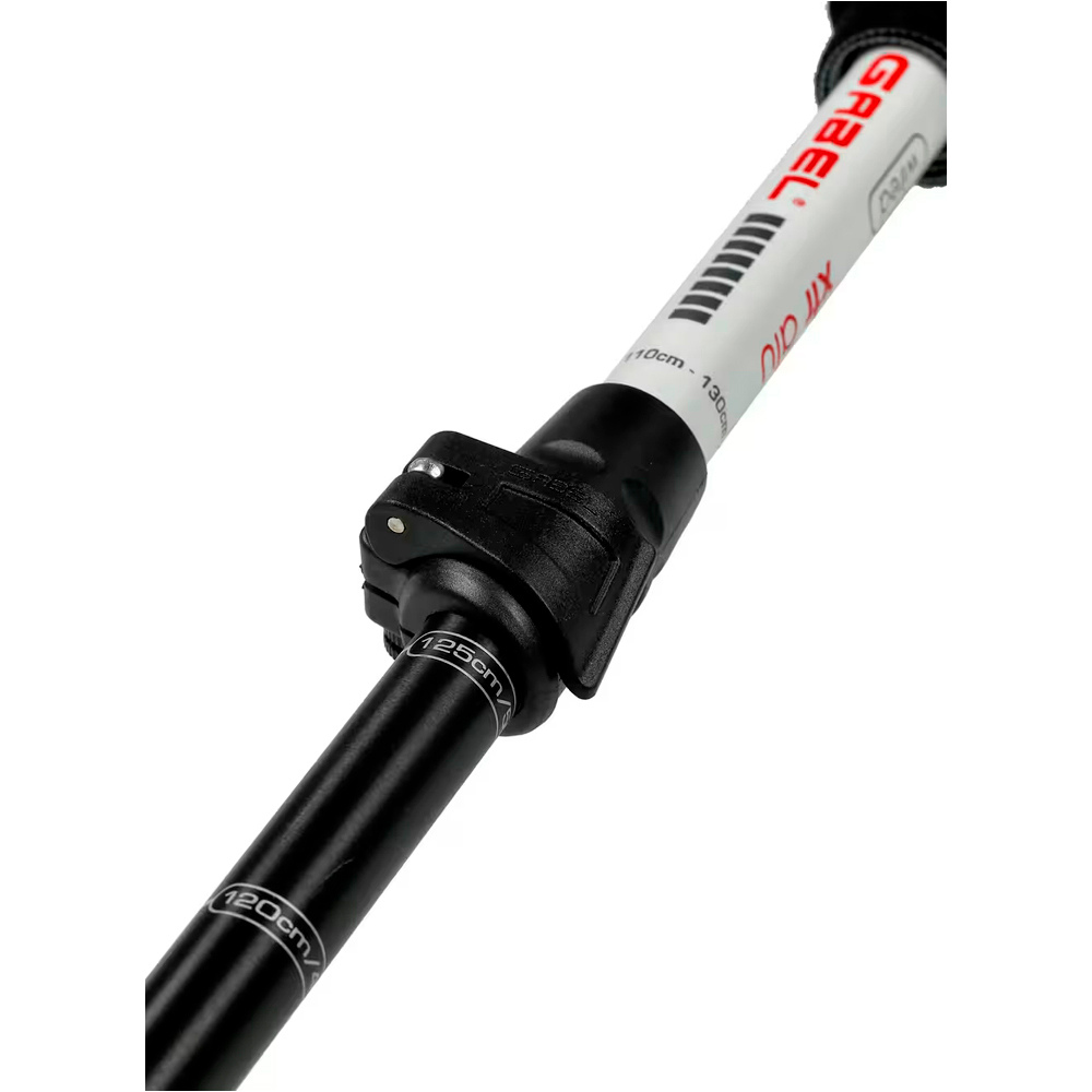Gabel bastón travesía montaña PAR-BASTON XTR ALU EF 110-130 CM NEGRO 03