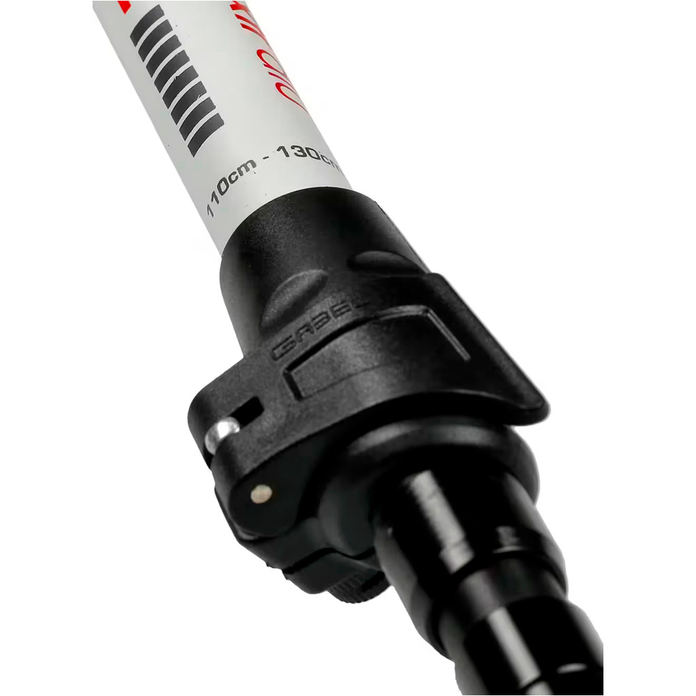 Gabel bastón travesía montaña PAR-BASTON XTR ALU EF 110-130 CM NEGRO 04