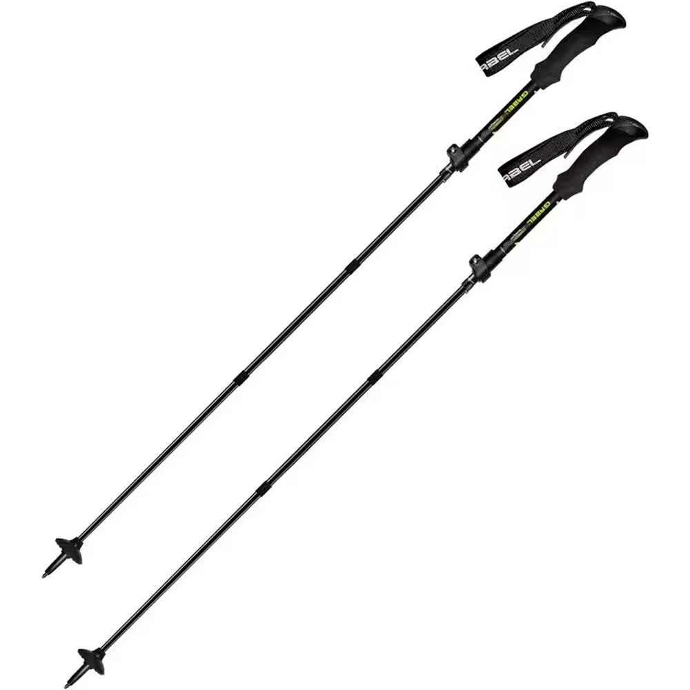 Gabel bastón travesía montaña PAR-BASTON XTR CARBON EF110-130 CM NEGRO vista frontal