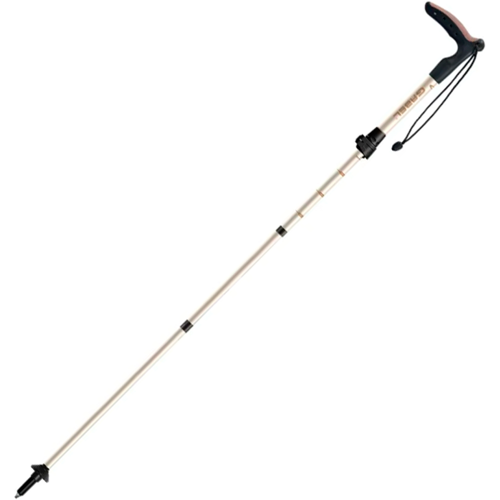 Gabel bastón travesía montaña UNID-BASTON EXPLORER WIRED FL XTS 80-95 CM MARRON vista frontal