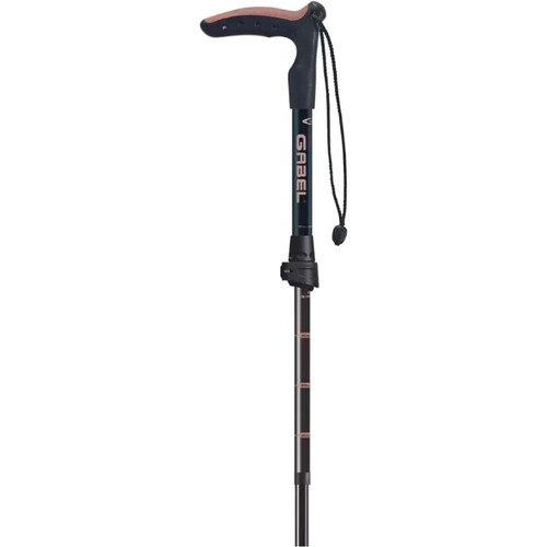 Gabel bastón travesía montaña UNID-BASTON EXPLORER WIRED FL XTS 80-95 CM NEGRO
