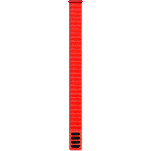 Garmin correas de relojes deportivos CORREA DE NAILON 22 MM ULTRAFIT 2 ROJO