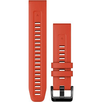 Garmin correas de relojes deportivos Correa de silicona rojo 22mm ROJO vista frontal