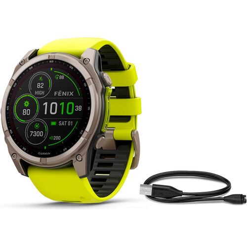 Garmin pulsómetros con gps FENIX 8 51 mm SOLAR 