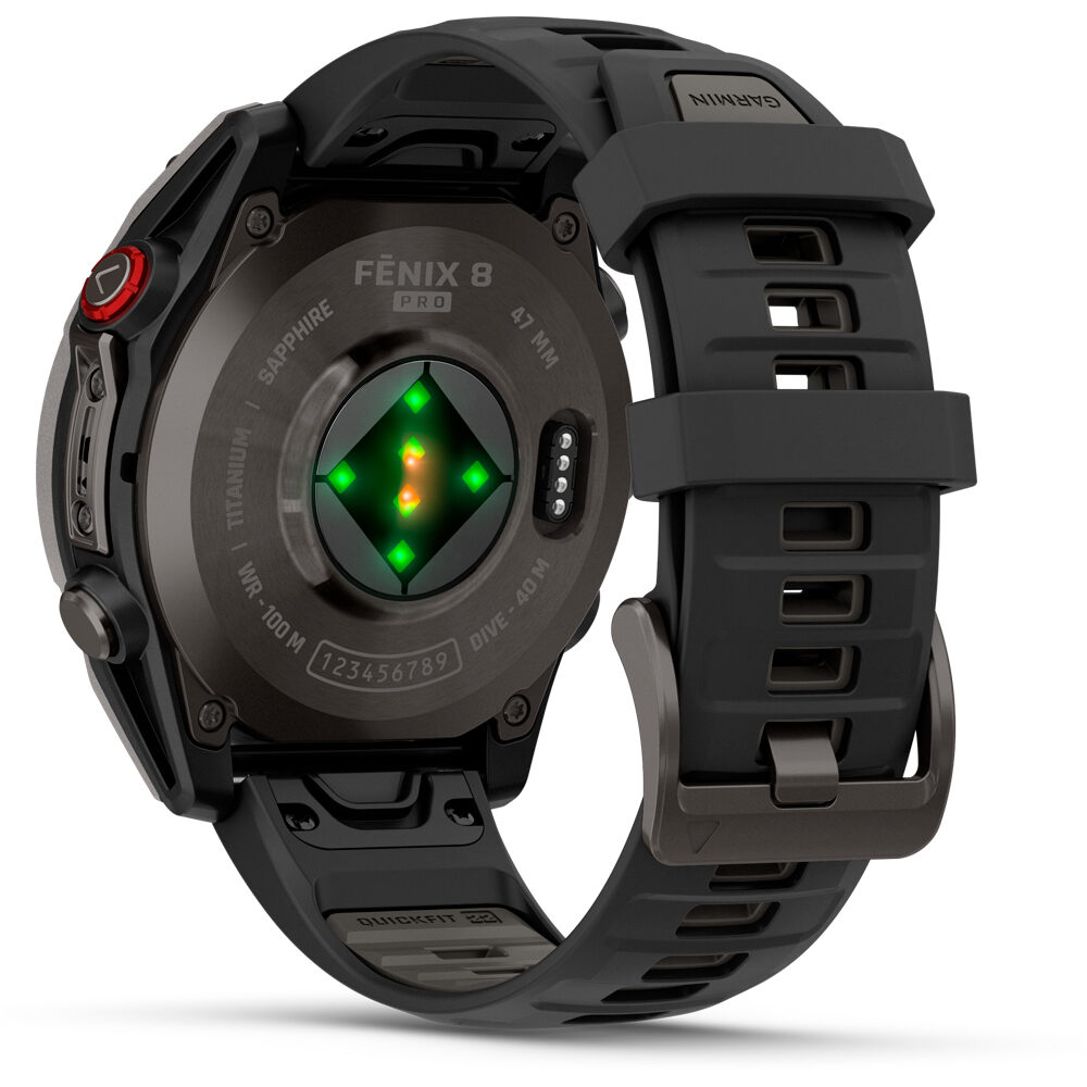 Garmin pulsómetros con gps FENIX 8 PRO 47 MM AMOLED  01