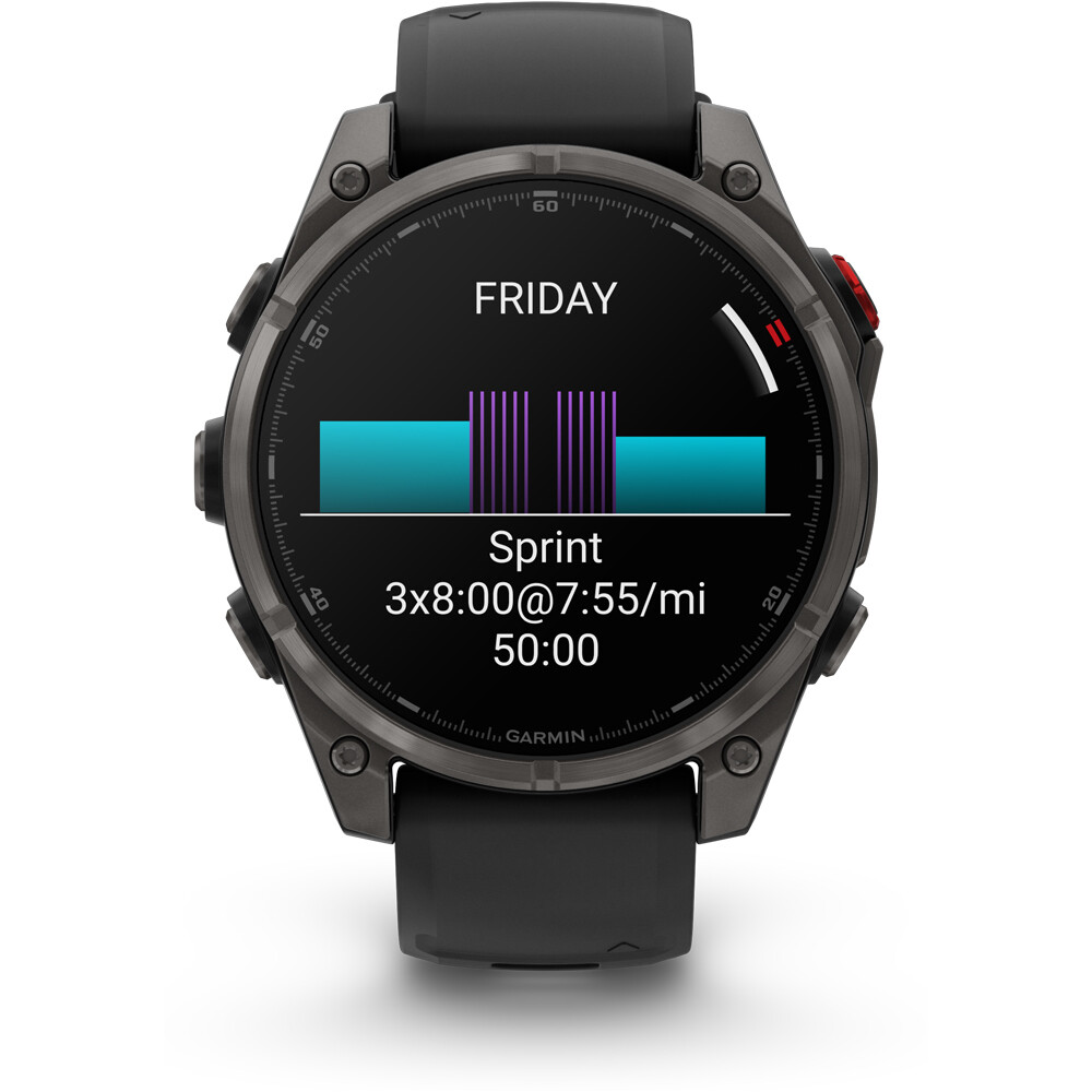 Garmin pulsómetros con gps FENIX 8 PRO 47 MM AMOLED  05