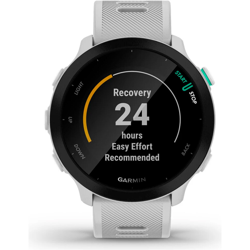 Garmin pulsómetros con gps FORERUNNER 55 BLANCO 10