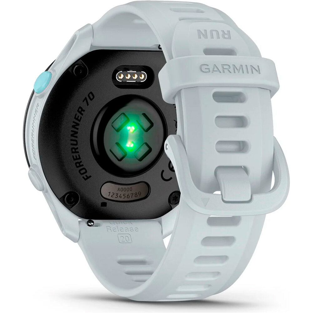 Garmin pulsómetros con gps FORERUNNER 70 BLANCO 01