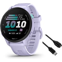 Garmin pulsómetros con gps FORERUNNER 70 MORADO vista frontal