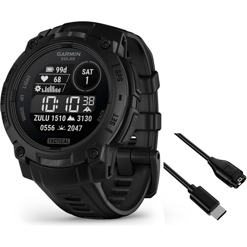 GARMIN INSTINCT 3 45 MM SOLAR TACTICAL EDITION