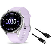 Garmin smartwatch VENU 4 - 41MM MORADO vista frontal