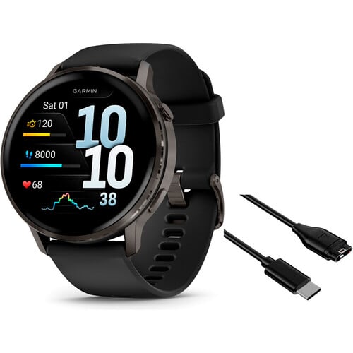Garmin smartwatch VENU 4 - 45MM NEGRO