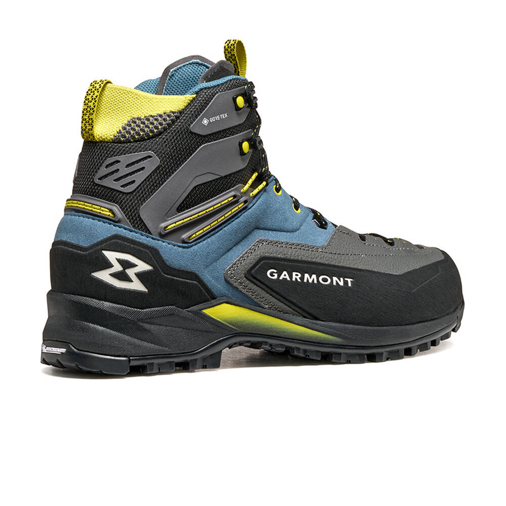 Garmont bota montaña cuero hombre AKRON MID GORE-TEX AZUL lateral interior