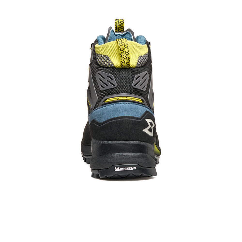 Garmont bota montaña cuero hombre AKRON MID GORE-TEX AZUL vista superior