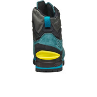 Garmont bota montaña cuero hombre ASCENT EVO GORE-TEX AZUL vista superior