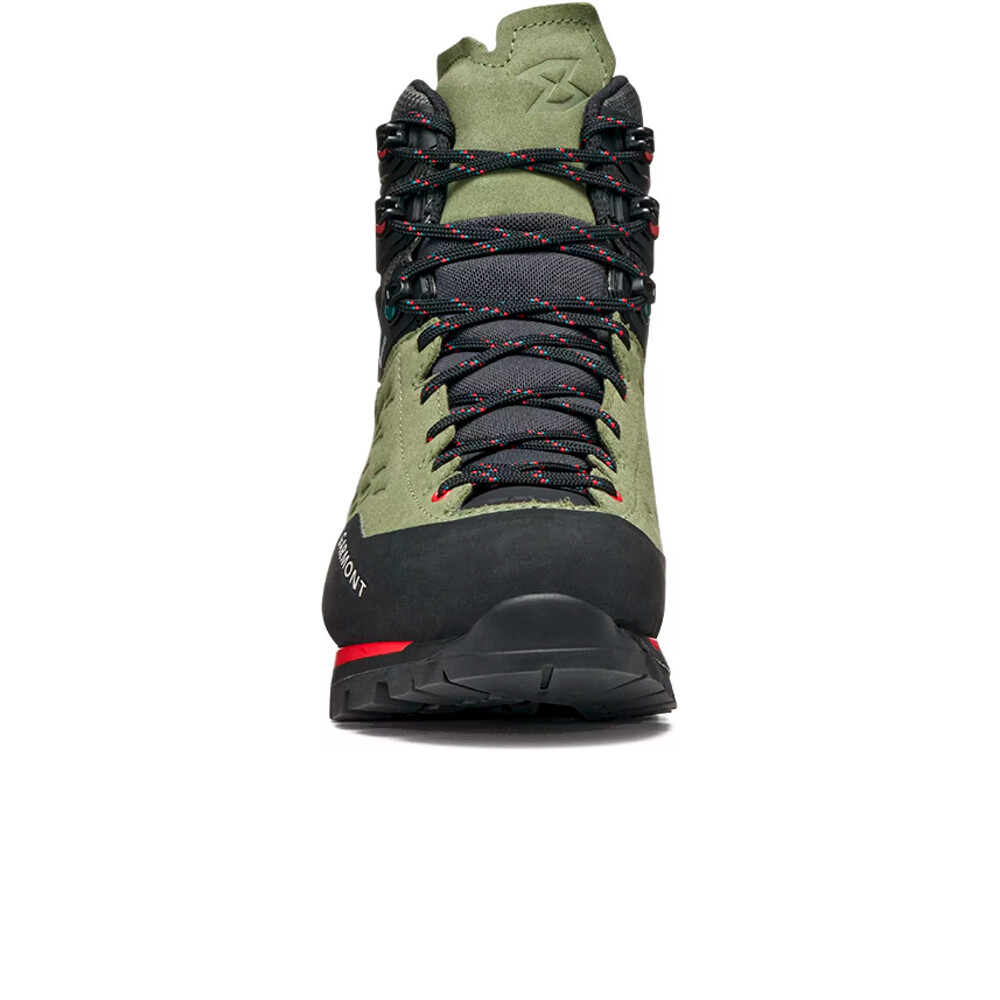 Garmont bota montaña cuero hombre ASCENT EVO GORE-TEX VERDE puntera
